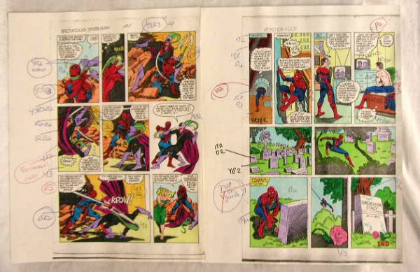 Spectacular Spiderman Comic Book Art - 7