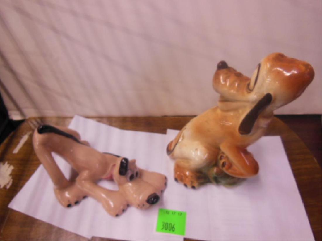 (2) Porcelain Pluto Figures (1 of 3)