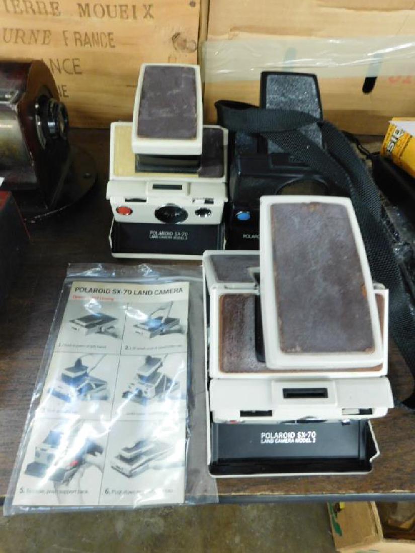 3 Polaroid SX 70 Cameras (1 of 4)
