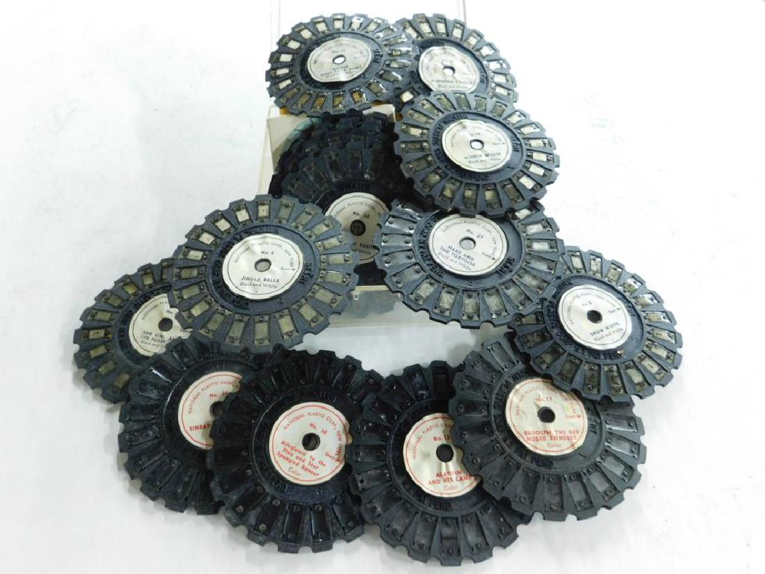 Lot Vintage Viewer Slide Reels (1 of 4)