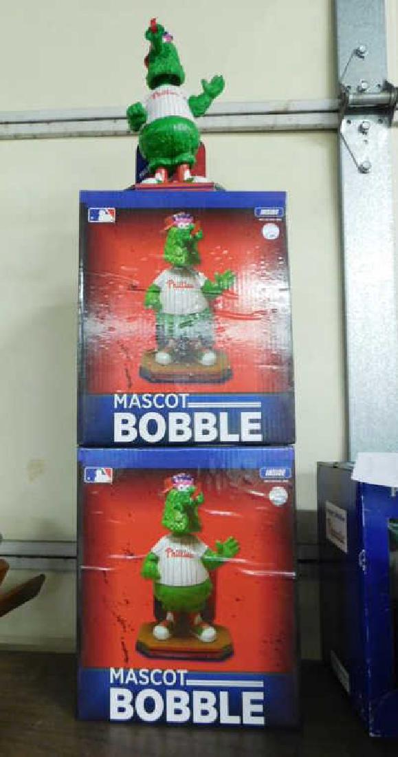2 Phillies Phanatic Bobbleheads (1 of 1)