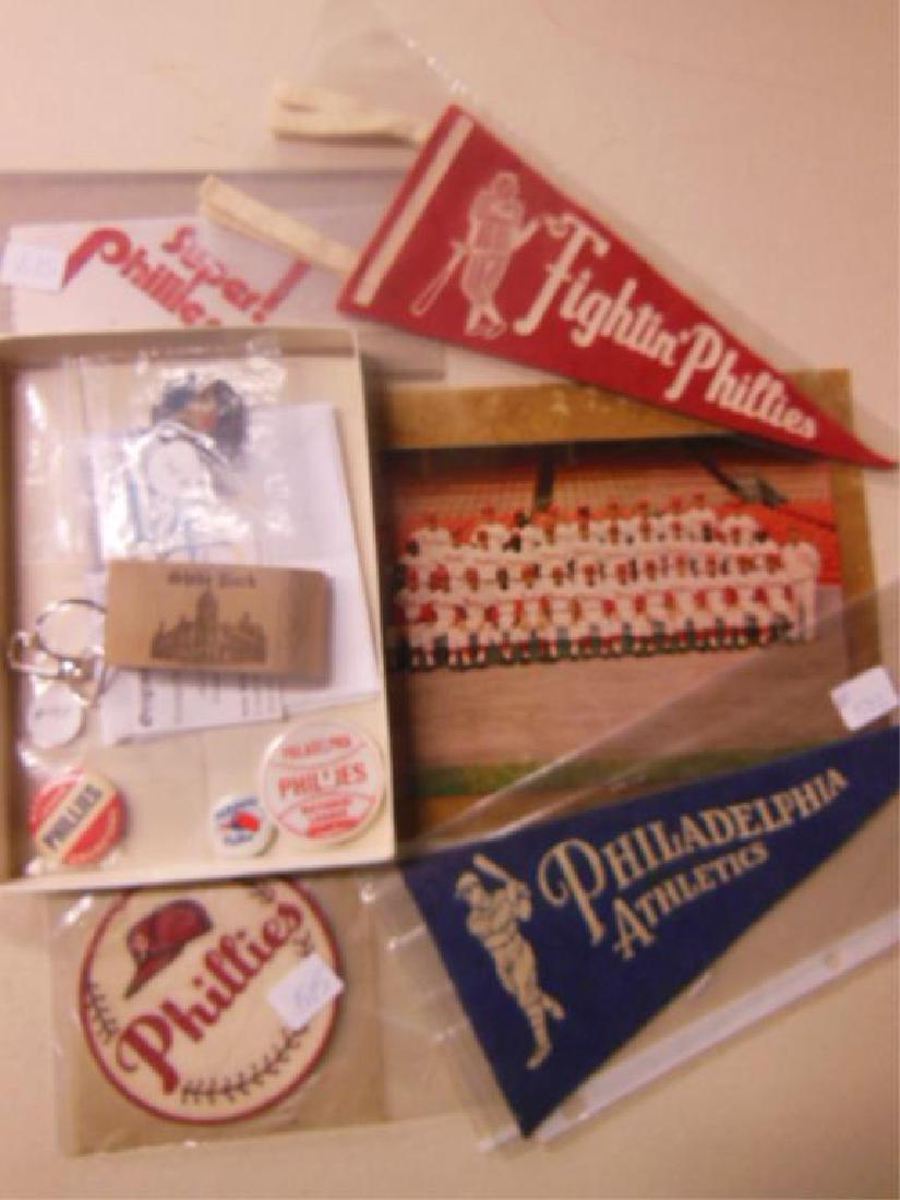 Vintage Phillies & A's Collectibles (1 of 8)
