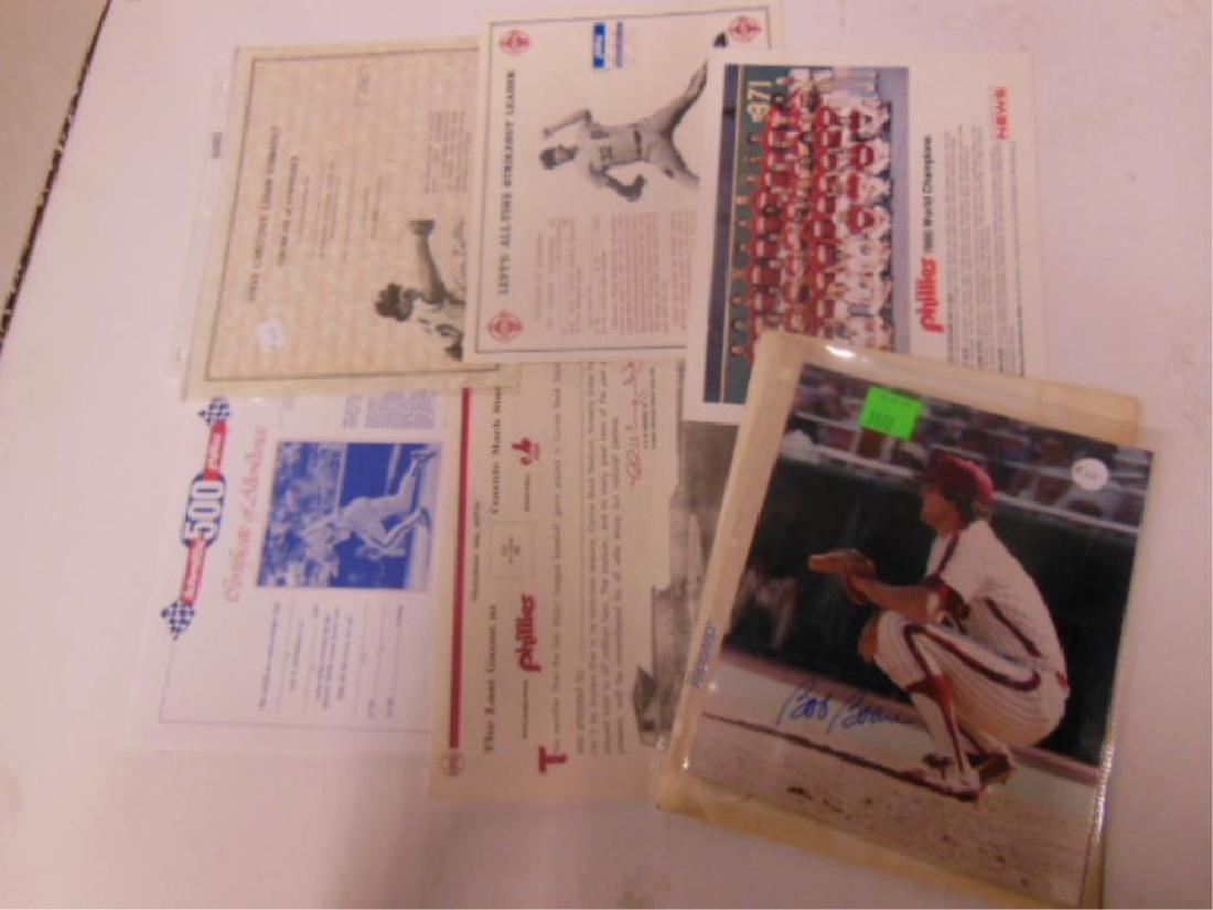 Phillies Signed Photo, Certificates & Other (1 of 8)