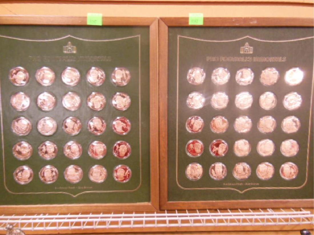 [50] Bronze Pro Football Immortals Medals (1 of 4)