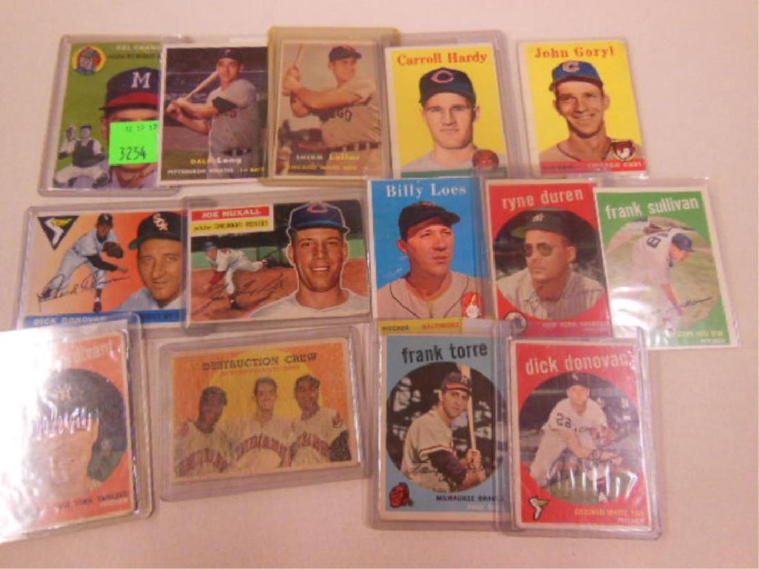 [14] Topps 1954 - 59 Baseball Cards (1 of 5)