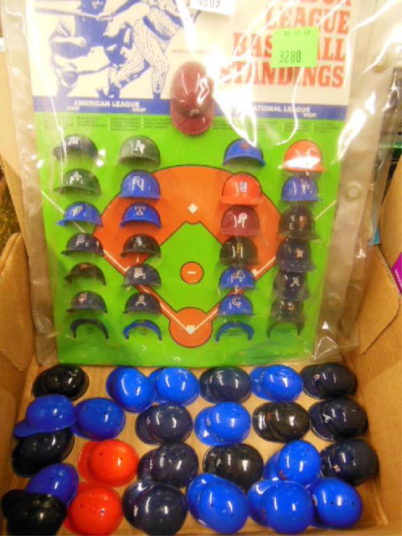 Set of MLB Standings Board with Helmets (1 of 4)