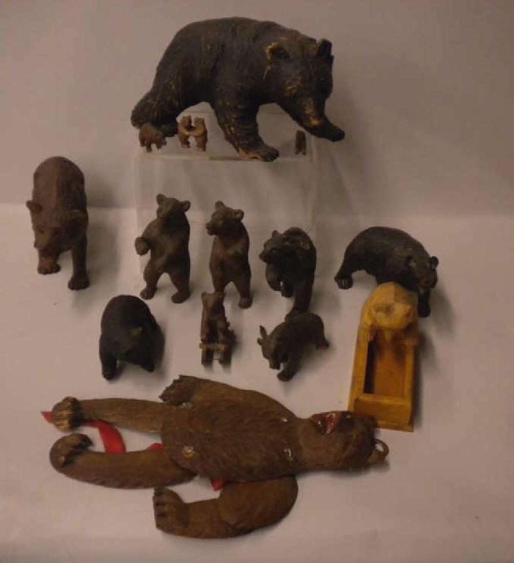 14 Black Forest Bear Carvings (1 of 12)