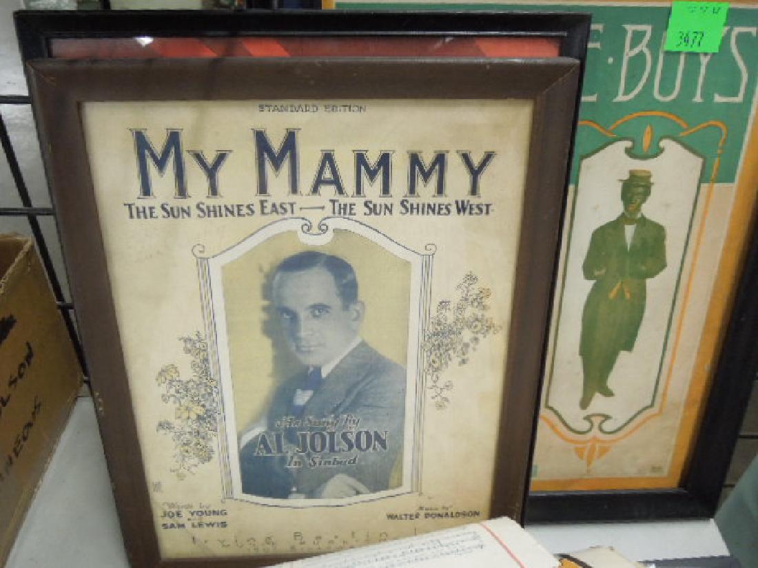 Al Jolson Sheet Music & Records (1 of 8)
