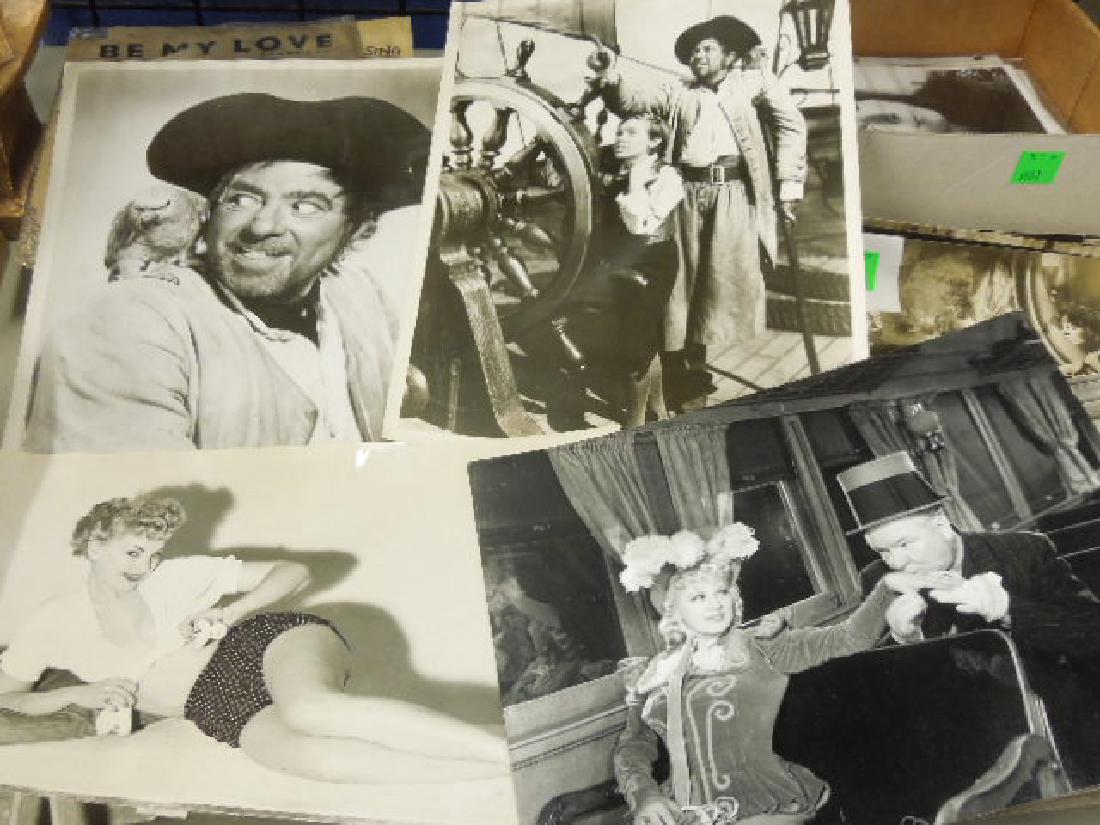 4 Large Vintage Celebrity Photos & Signed Letter (1 of 9)