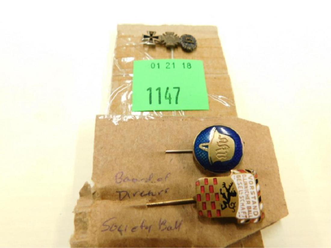 3 Vintage Stick Pins, WW I & Other (1 of 2)