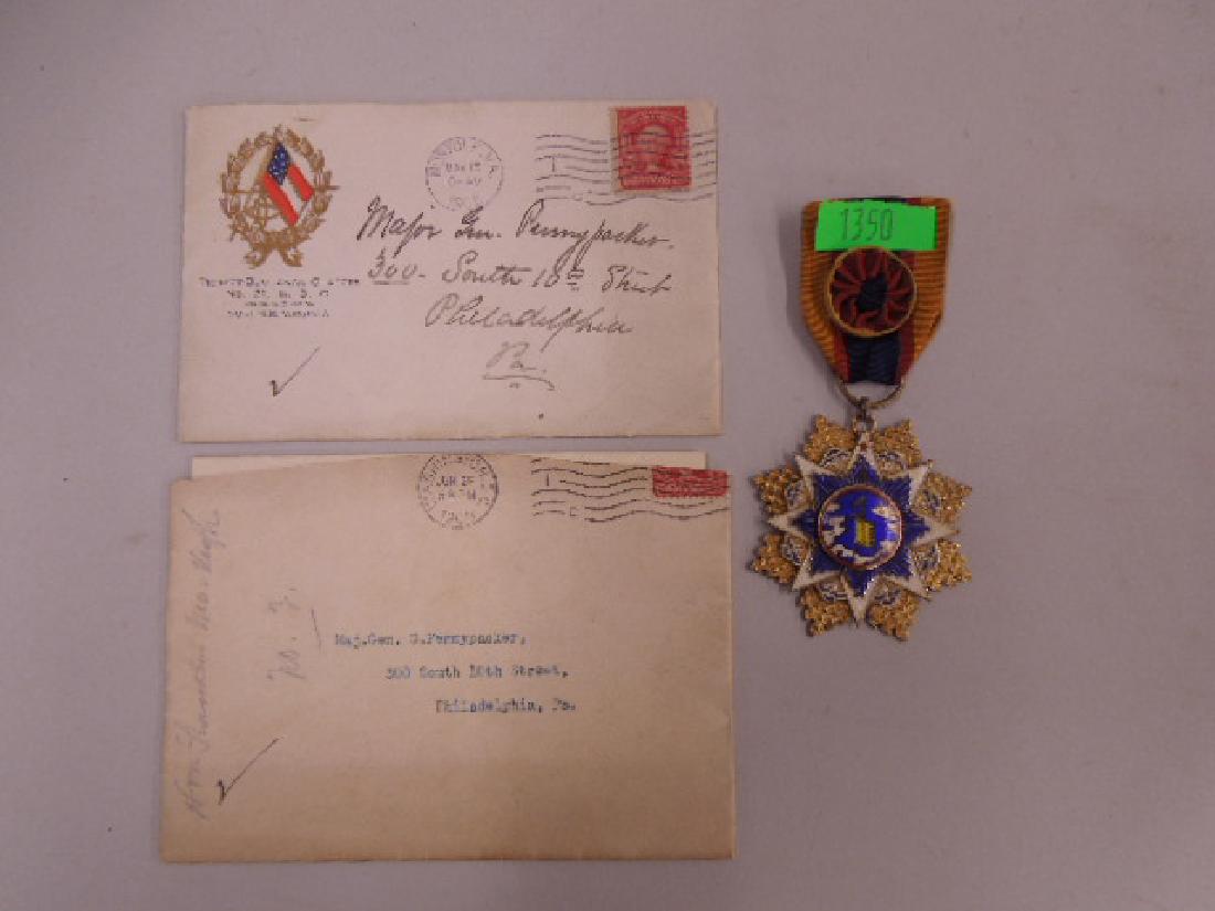 Military Medal & Pennypacker Letters (1 of 10)