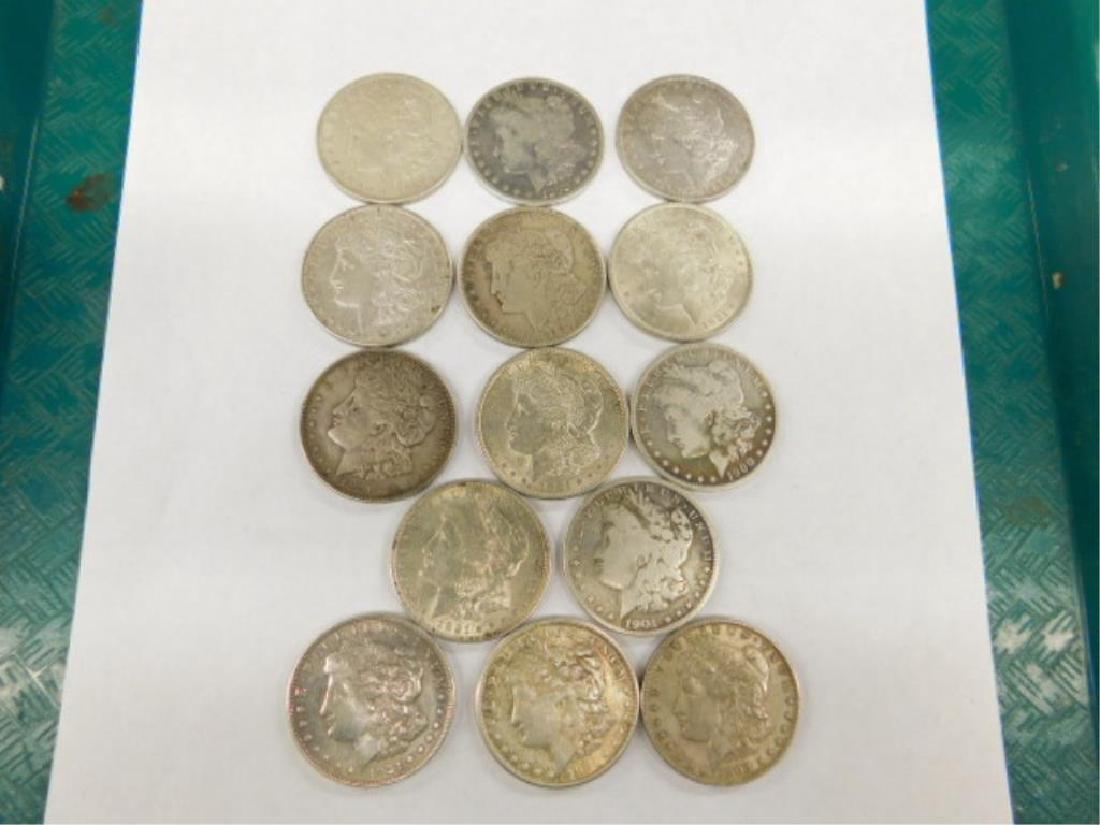 14 Morgan Silver Dollars (1 of 1)