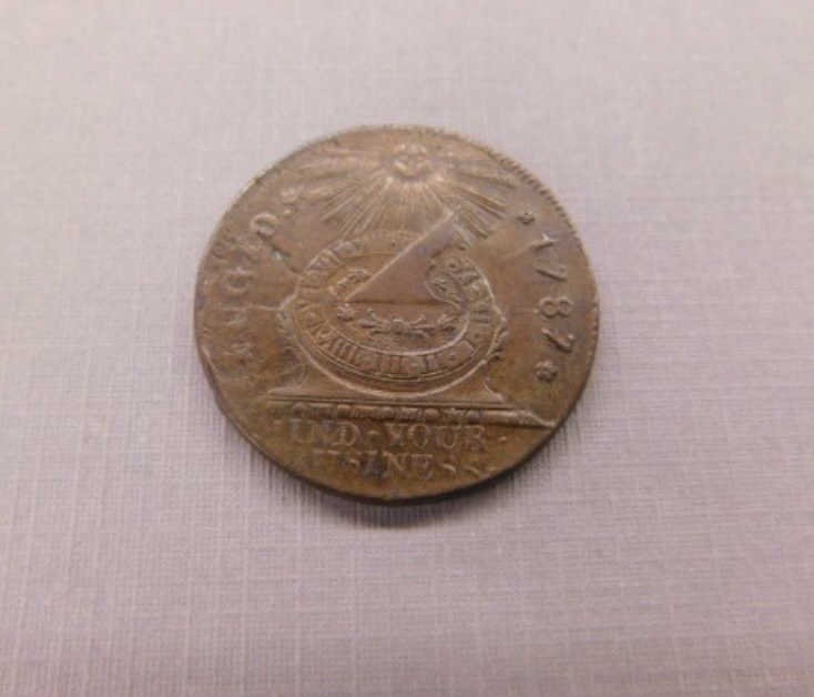 US 1787 Fugio Cent (1 of 3)