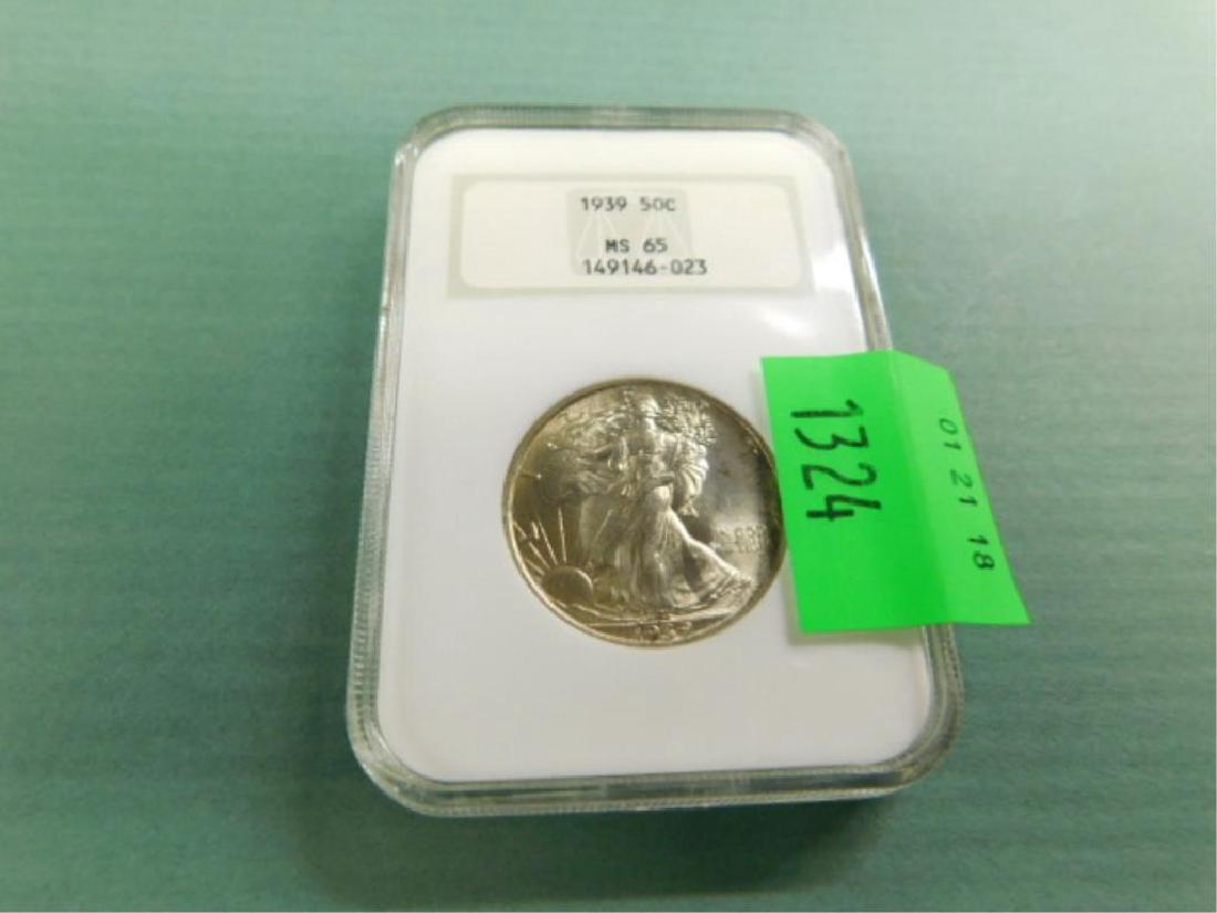 1939 Walking Liberty Half Dollar (1 of 2)
