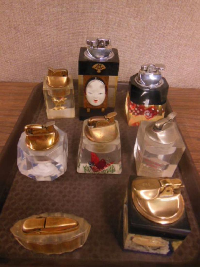7 Vintage Lucite Novelty Table Lighters (1 of 5)
