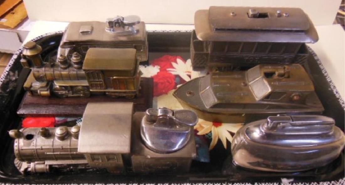Vintage Train & Other Vehicle Form Lighters (1 of 8)