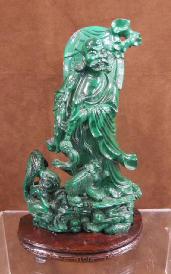 Chinese Malachite Carving (1 of 13)
