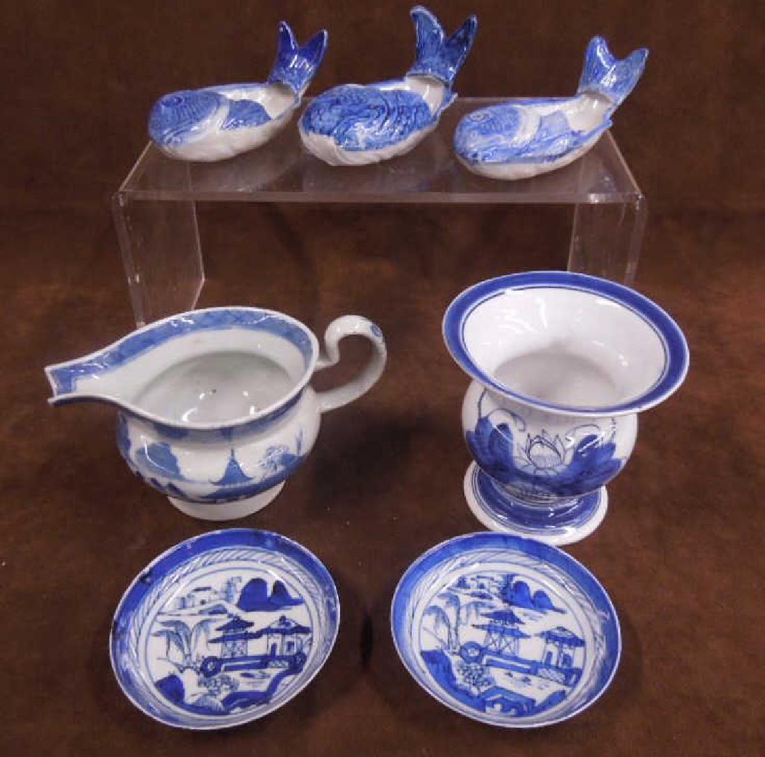 Chinese Blue & White Porcelain Group (1 of 7)