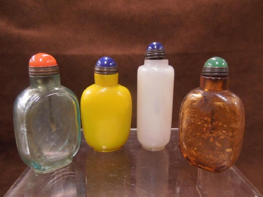 4 Chinese Snuff Bottles (1 of 1)
