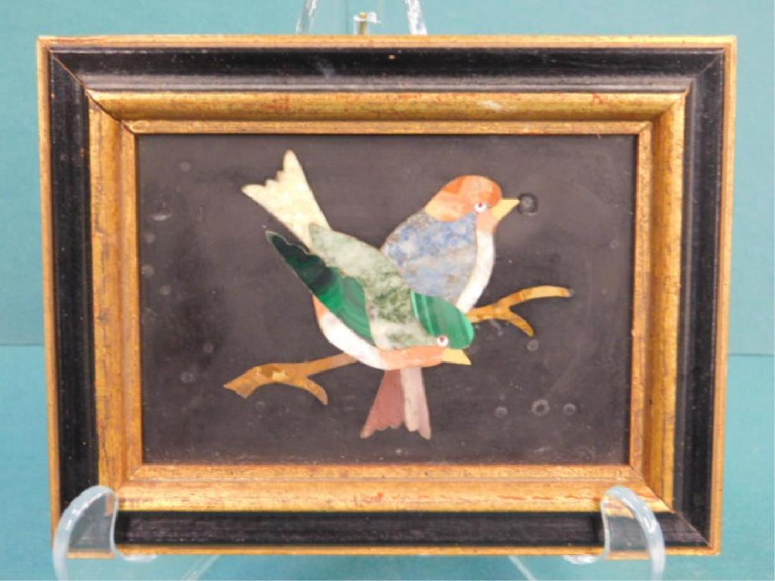 Pietra Dura Bird Plaque (1 of 5)