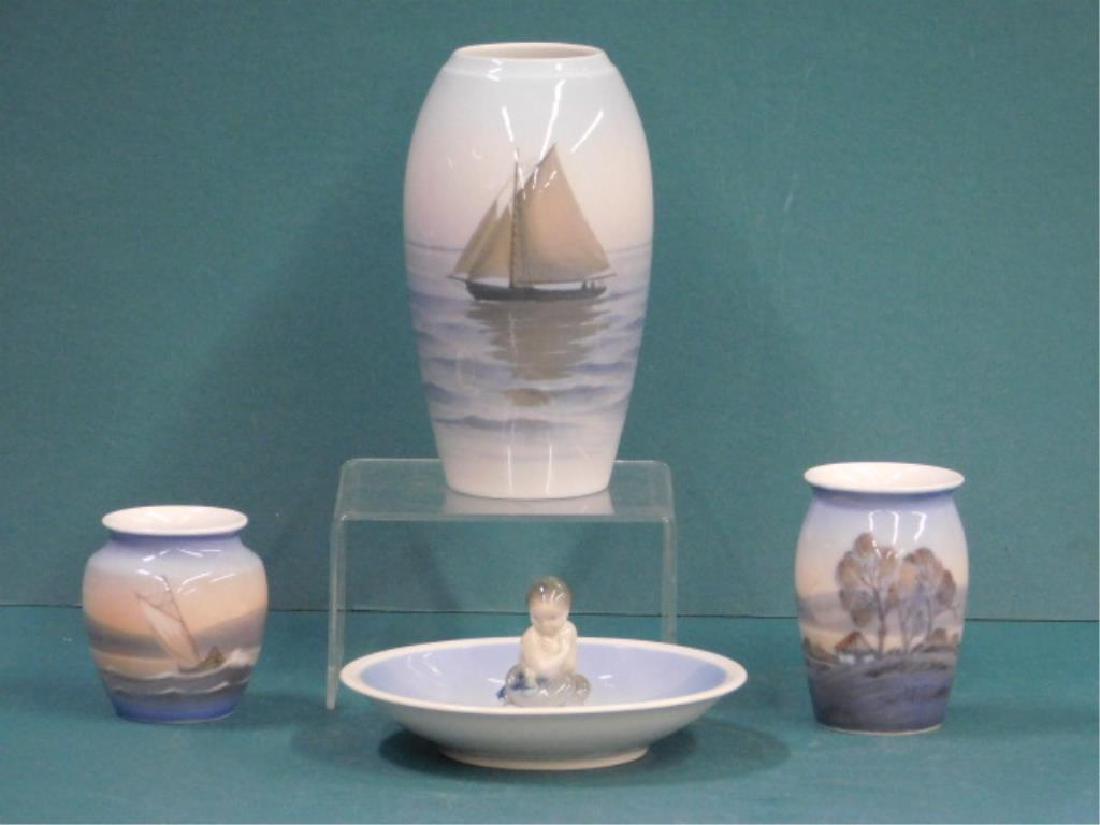 4 Pcs Denmark Porcelain (1 of 5)