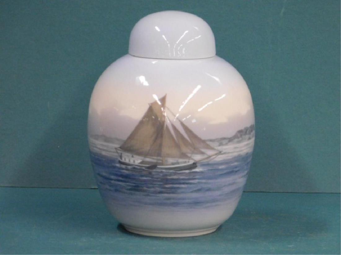 Royal Copenhagen Covered Jar (1 of 3)