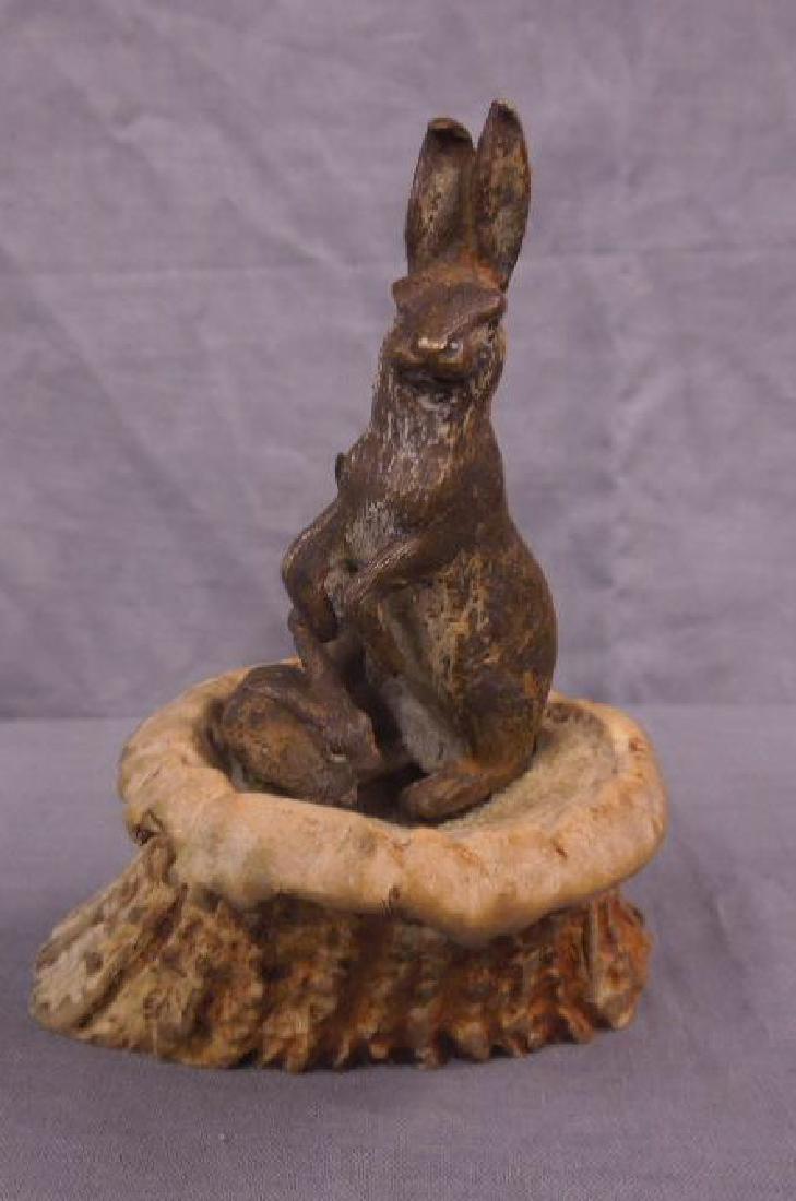 Vienna Style Bronze Rabbits (1 of 5)