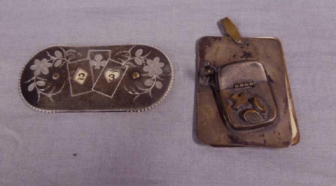 Victorian Score Keeper & Match / Note Locket (1 of 4)