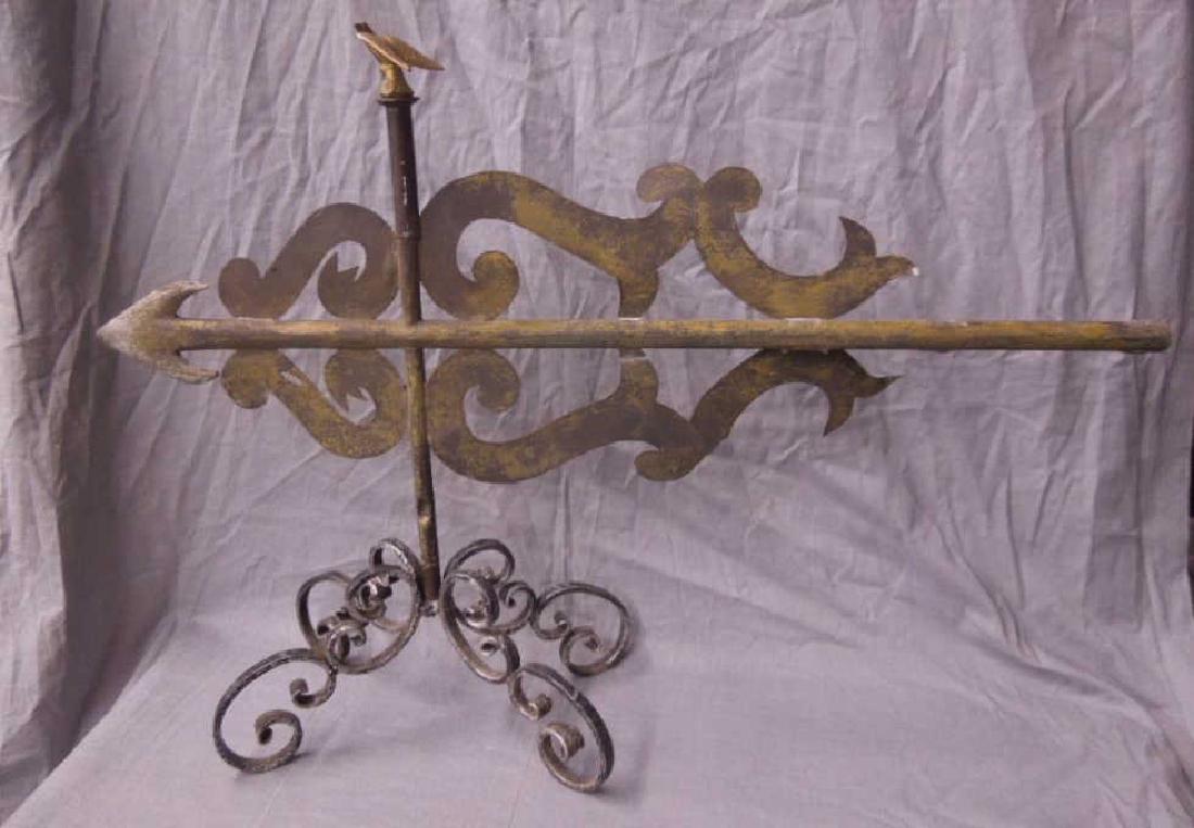 Antique Scrolled Arrow Weathervane (1 of 6)
