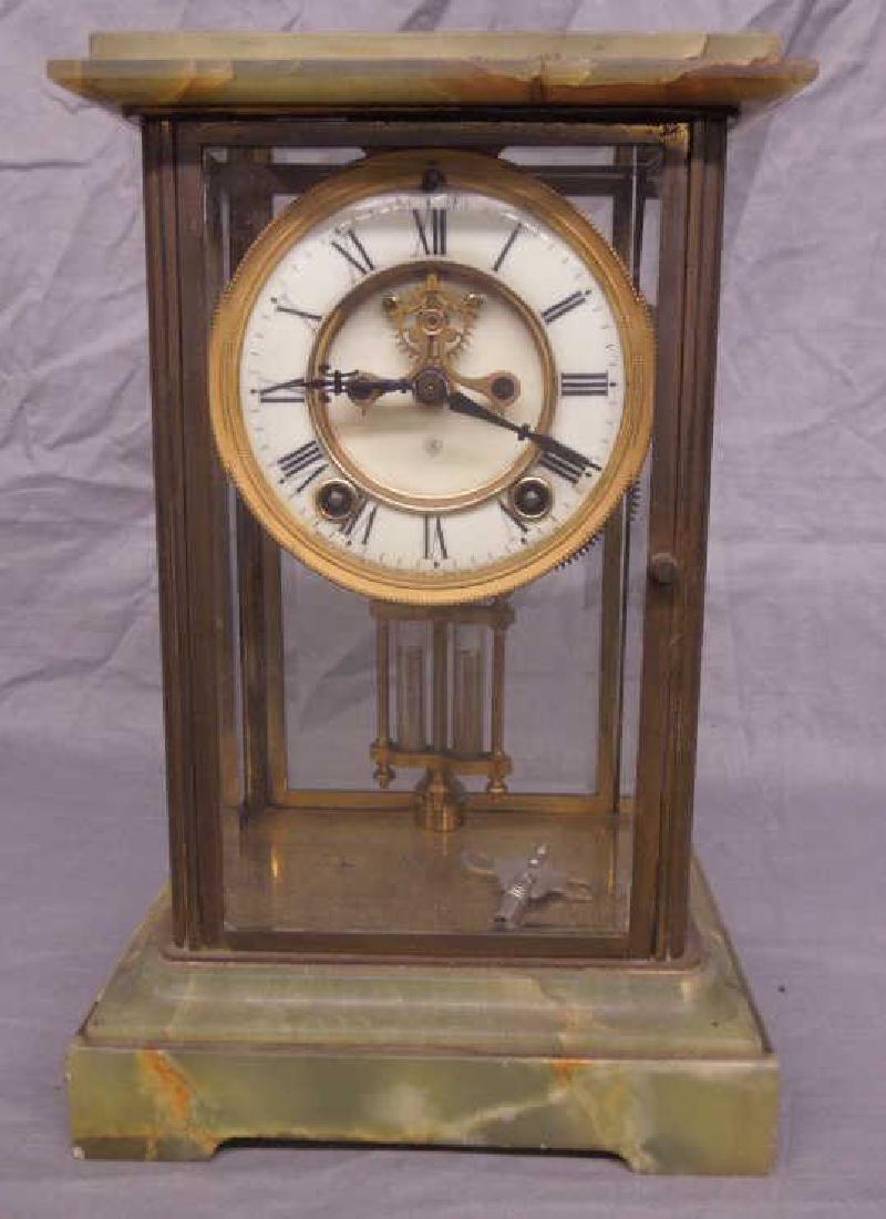 Ansonia Crystal Regulator Clock (1 of 7)