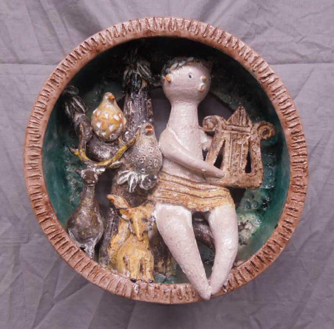 Glazed Terracotta Wall Hanging (1 of 6)