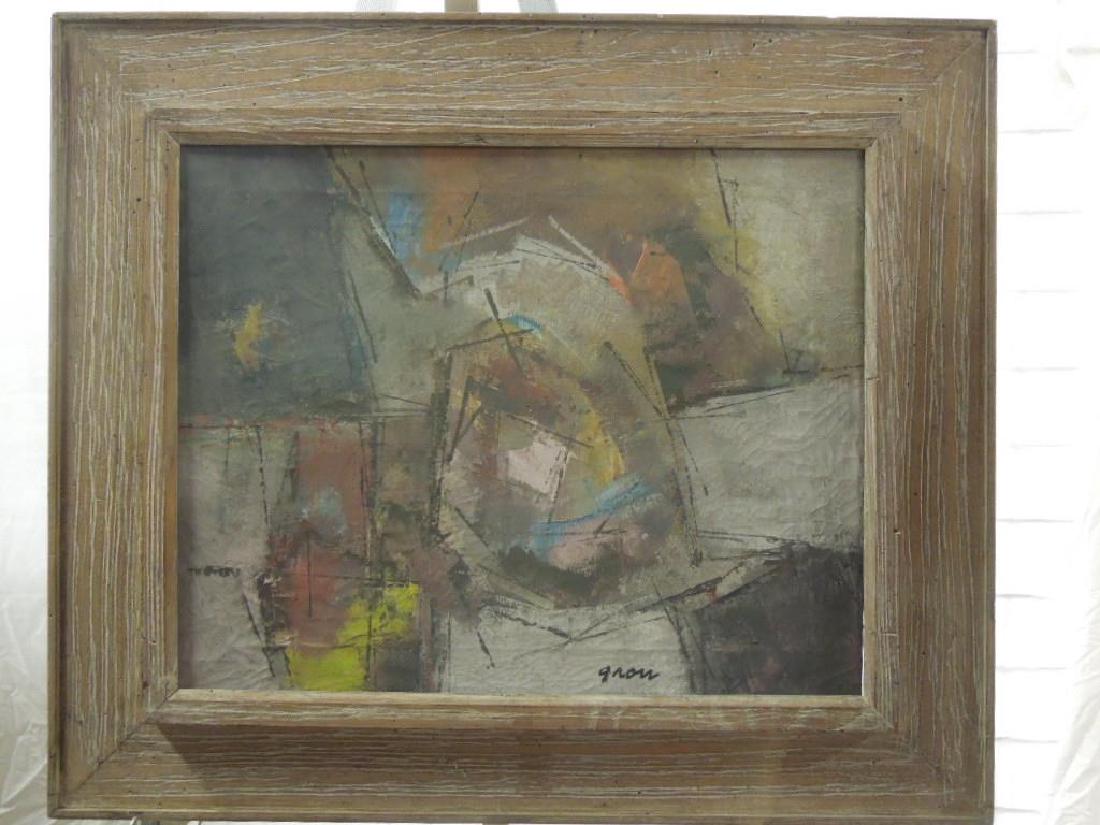 S. Gross, o/c, Abstract (1 of 3)