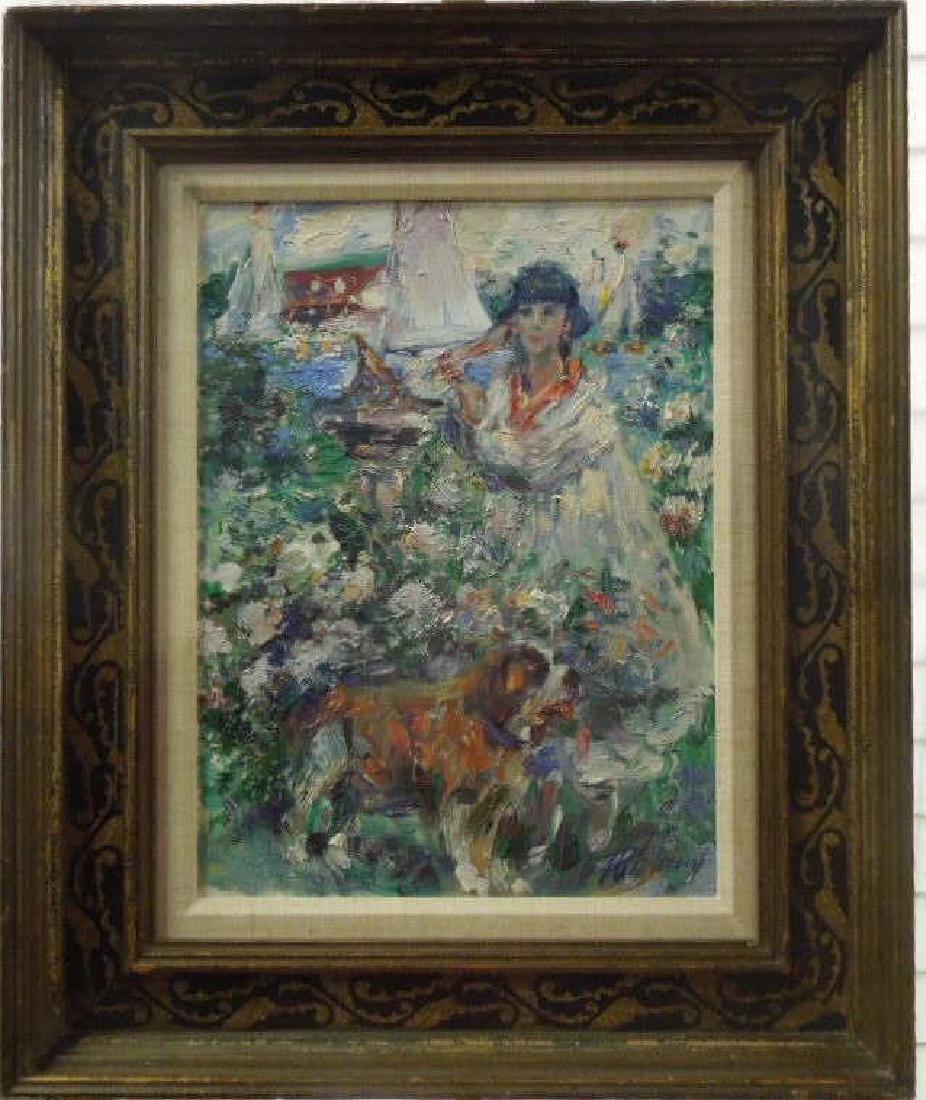 (Paul) Williams Oil on Canvas (1 of 4)