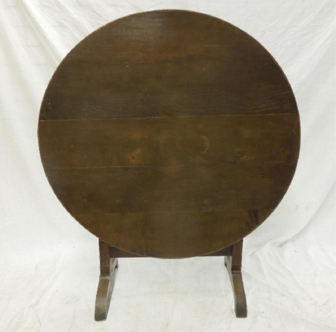 Arts & Crafts Style Tilting Breakfast Table (1 of 7)