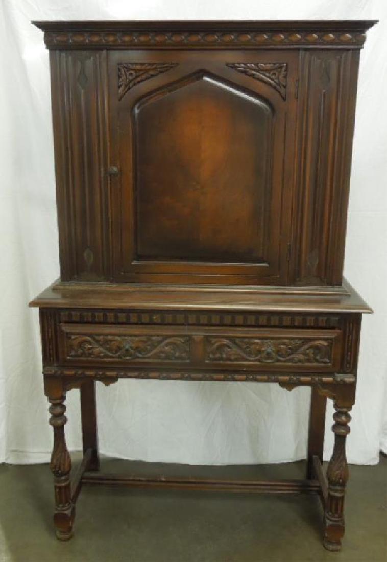 Jacobean Style China Cabinet (1 of 9)