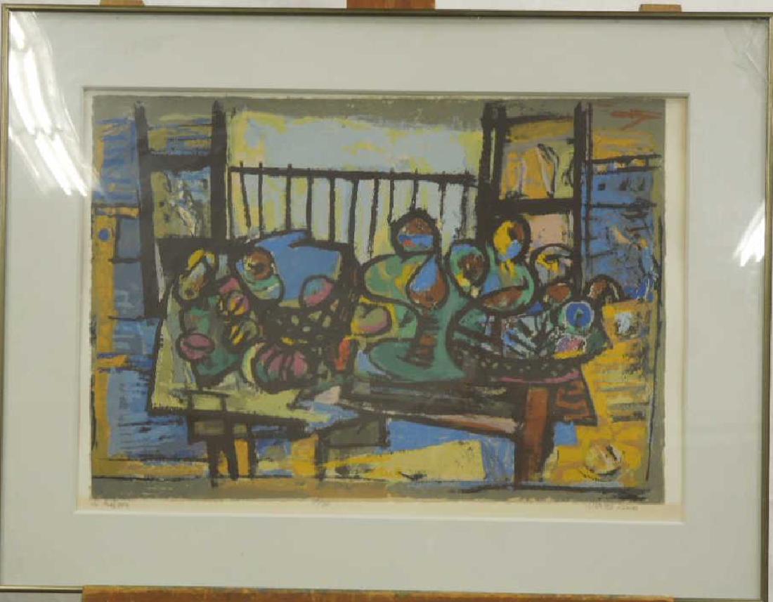 Marcel Janco Signed Lithograph (1 of 10)