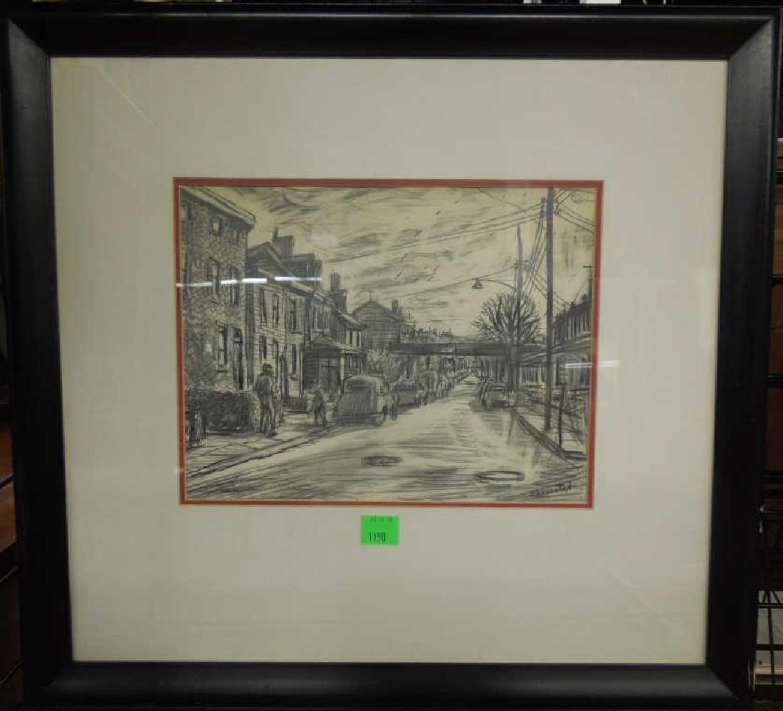 (Benjamin) Eisenstat Graphite Drawing (1 of 4)