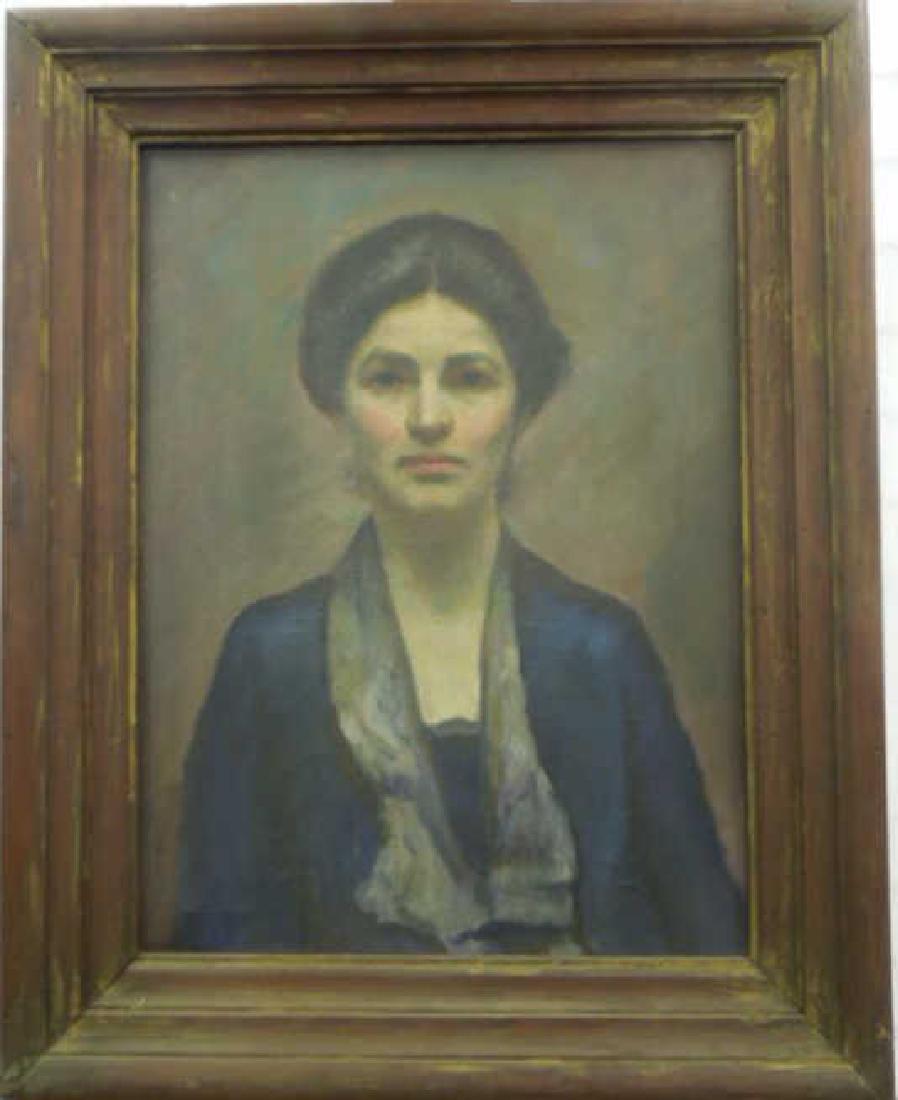 John Ward Signed Portrait Painting (1 of 6)