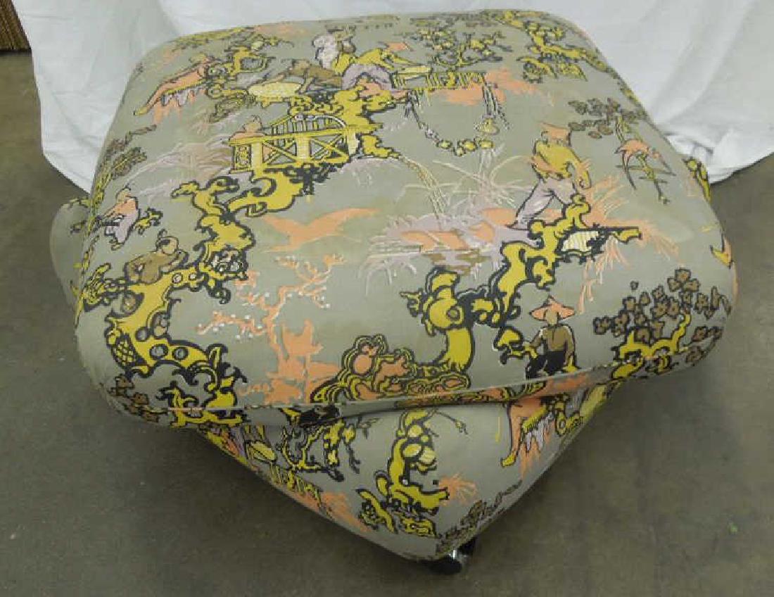 1960s Modern Decorator Ottoman (1 of 3)