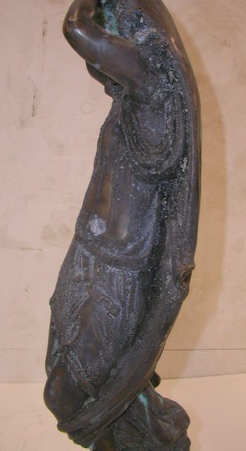 20th C. unsigned bronze sculpture - 5