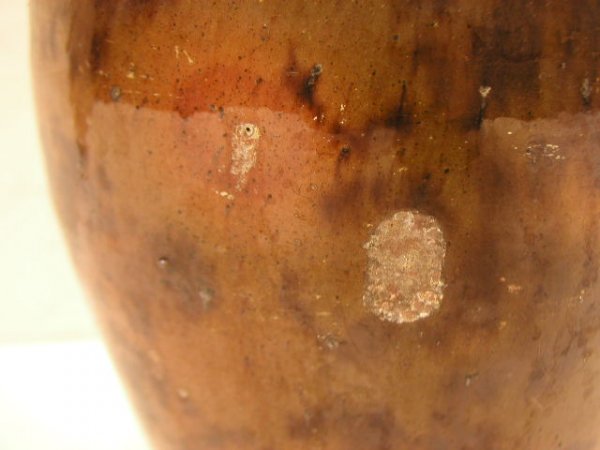 C. 1850-1900 redware vase - 2