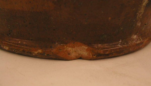 C. 1850-1900 redware vase - 3