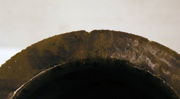 C. 1850-1900 redware vase - 5