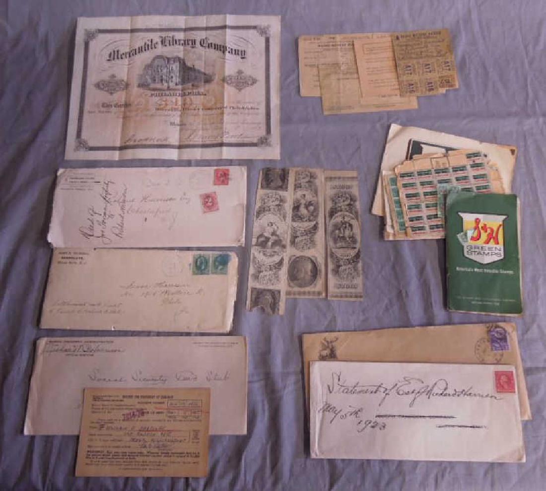 Miscellaneous Ephemera (1 of 6)