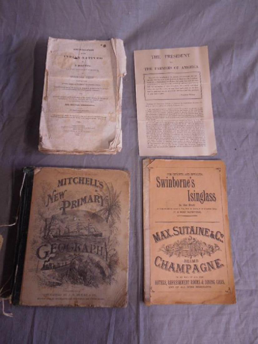 Items 1830 Indian Pamphlet-1918 Pres Wilson Speech (1 of 6)