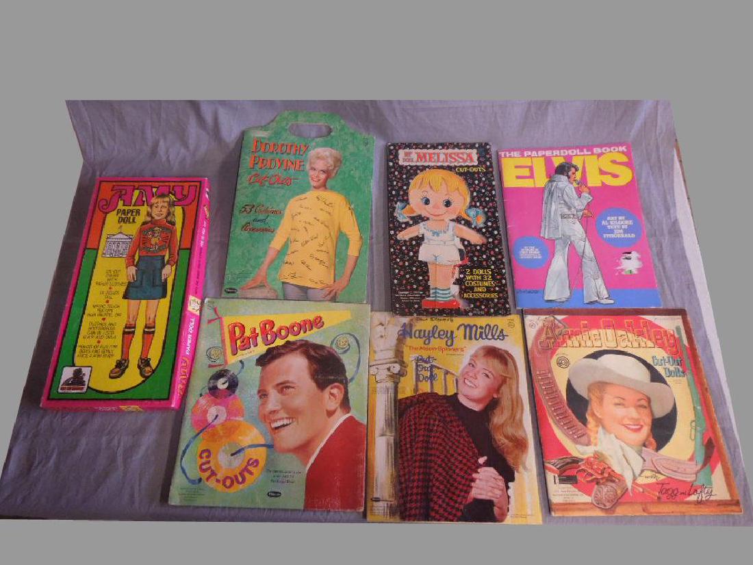7 Cut Out & Paper Doll Books (1 of 14)