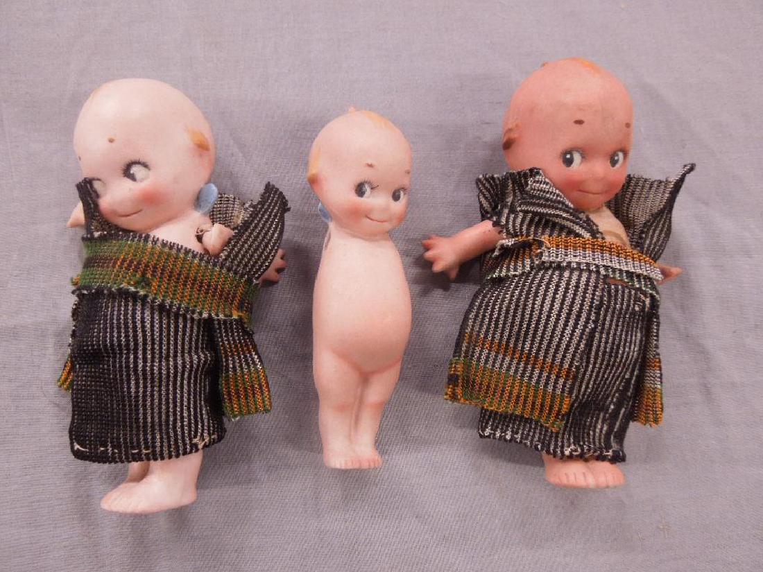 3 Bisque O'Neill Kewpie Baby Dolls (1 of 1)