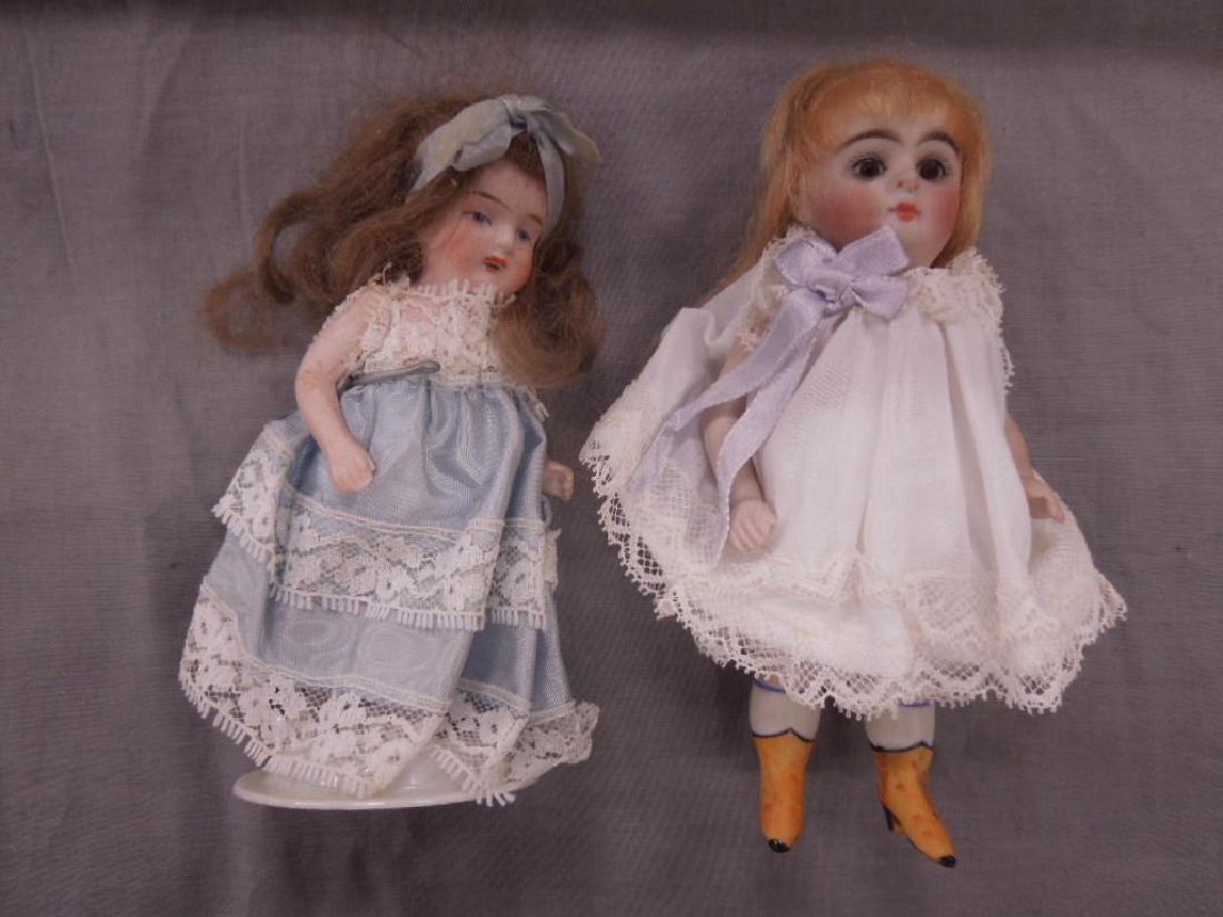 2 All Bisque Doll House Dolls (1 of 1)