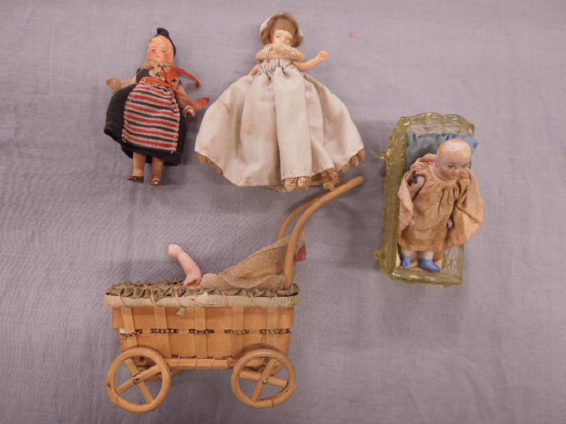 4 Doll House Dolls (1 of 2)