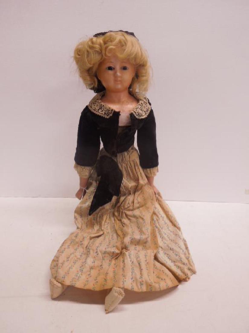 Wax Head & Shoulder Doll (1 of 4)